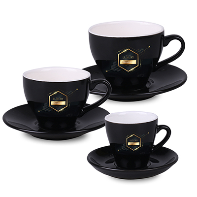 Verona Nero Coffee Set